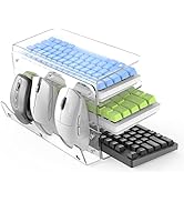 Amazon.co.jp: 工匠藤井 アクリル製 キーボード収納ラック キーボード